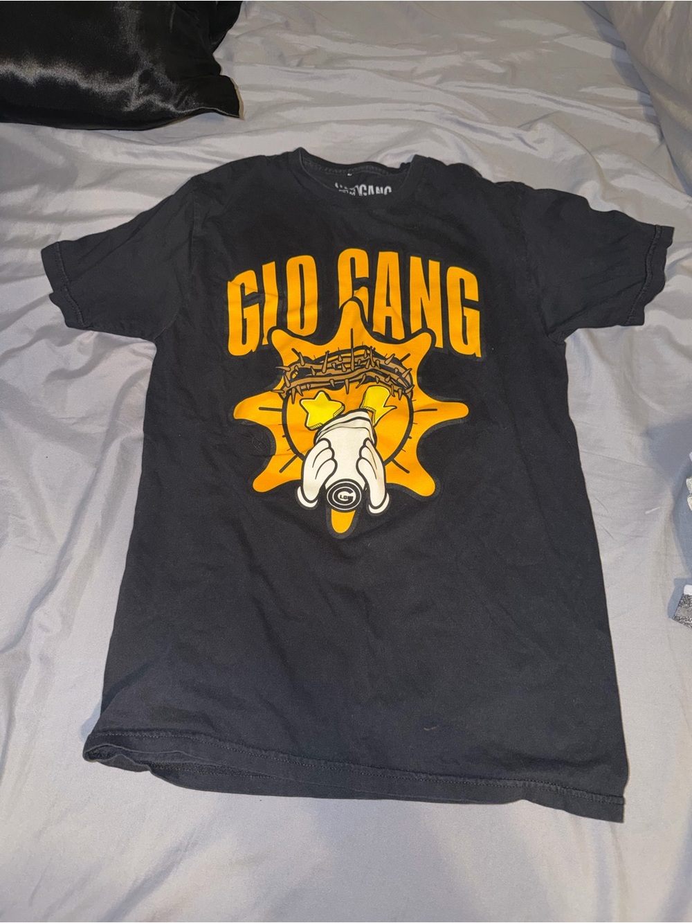 Glo Gang Black Graphic Tee
